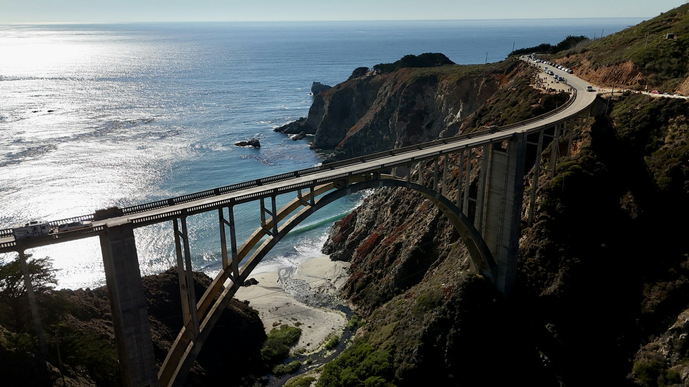 Big Sur Marathon. Photograph: Rodrigo Kammer, Unsplash.